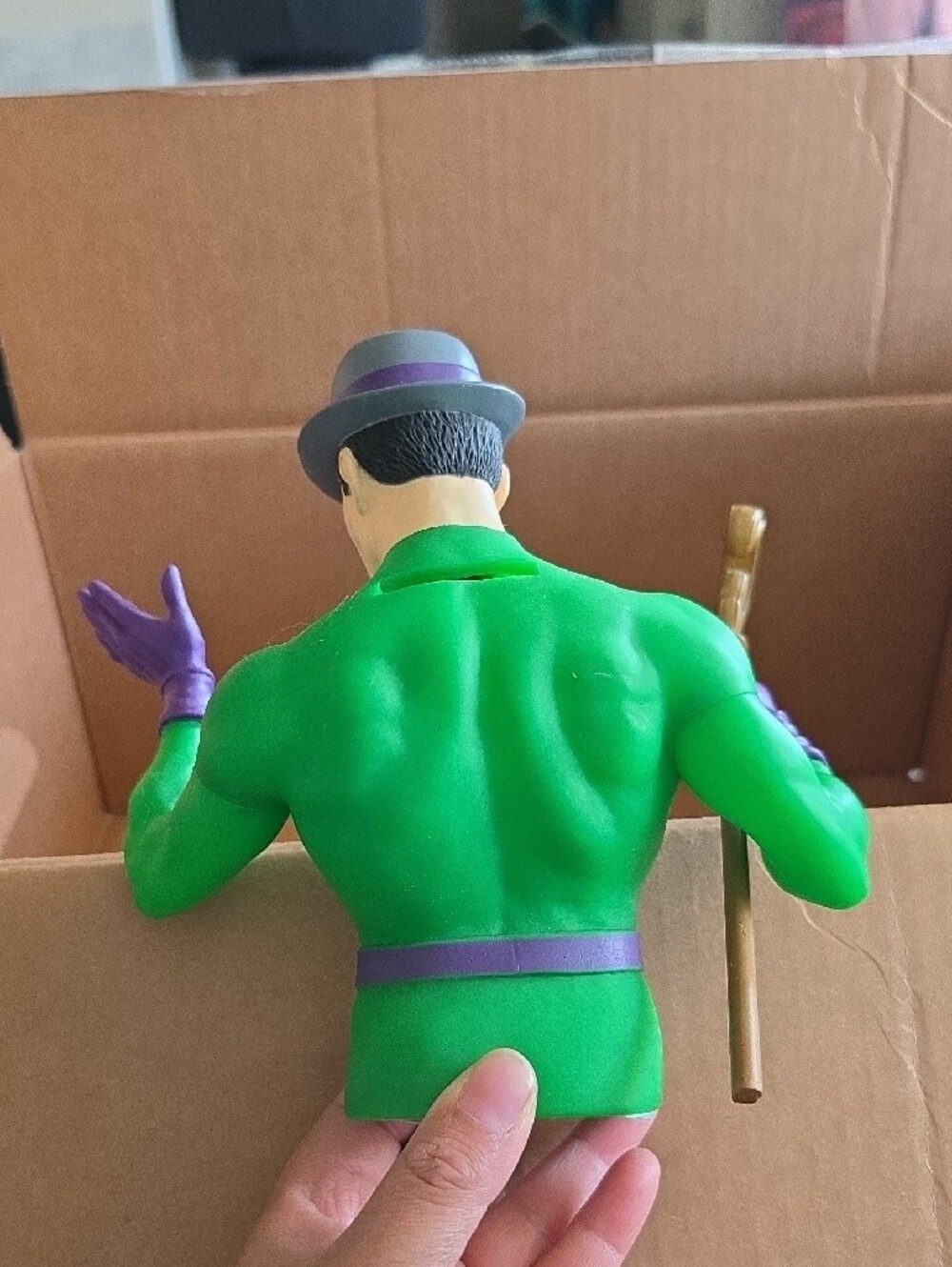 Green Riddler Coin Bust - Picture 2 of 2